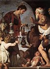 Bernardo Strozzi The Charity of St Lawrence painting